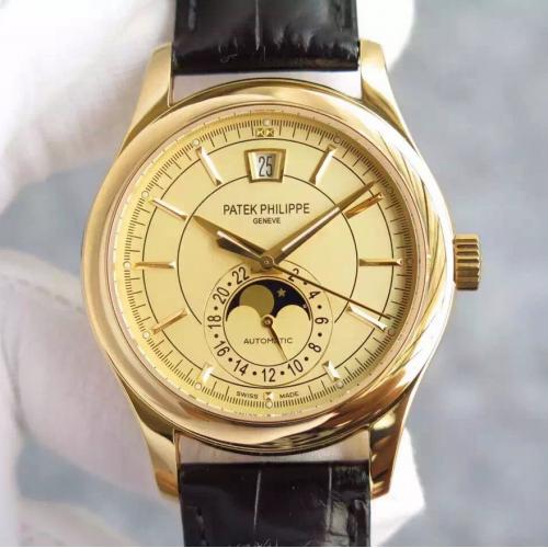 【N厂出品】百达翡丽18k包金复杂功能系...