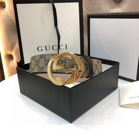 Gucci 古奇经典男款 PVC人造帆布...
